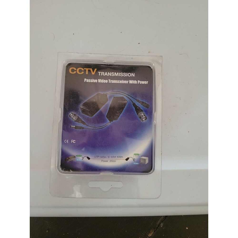 Passive Video Tranceiver With Power CCTV Transmission
